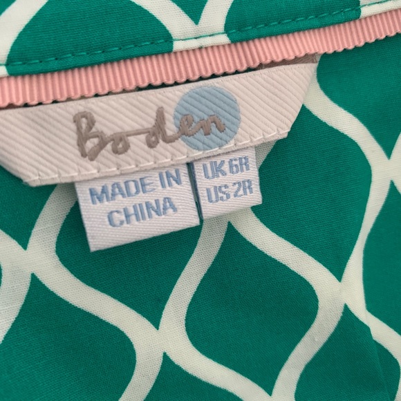 Boden Lara Wrap Dress meadow green - Picture 6 of 7